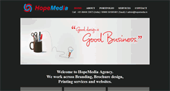 Desktop Screenshot of hopemedia.in