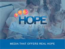 Tablet Screenshot of hopemedia.com.au
